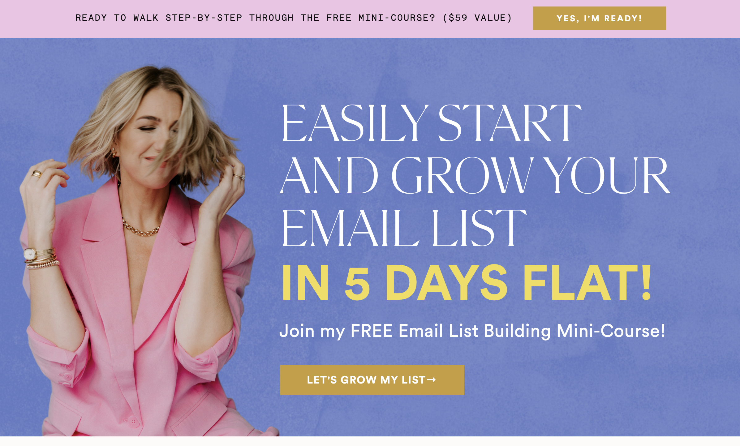 Creating an irresistible opt-in offer